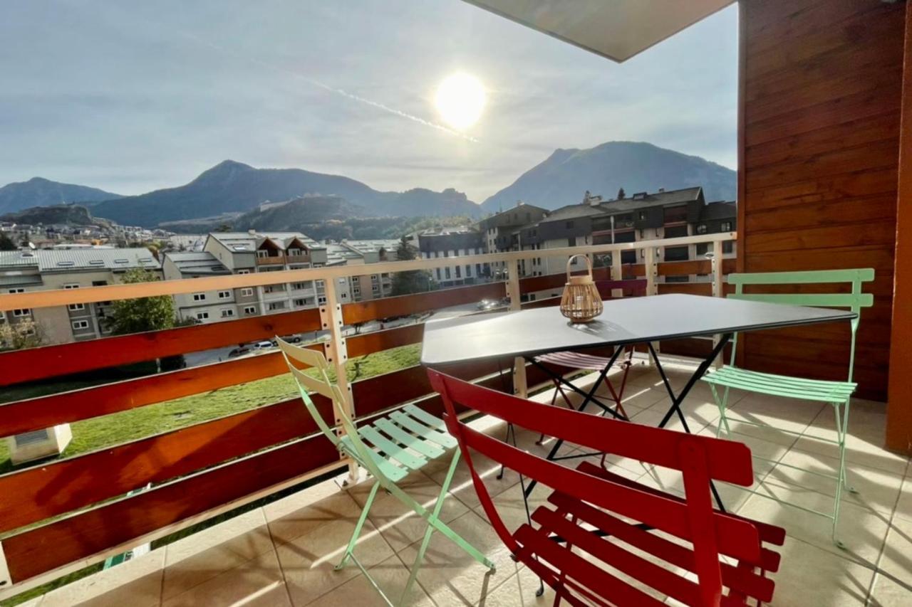 Flat Appartement 43 M With Balcony In Briancon Buitenkant foto